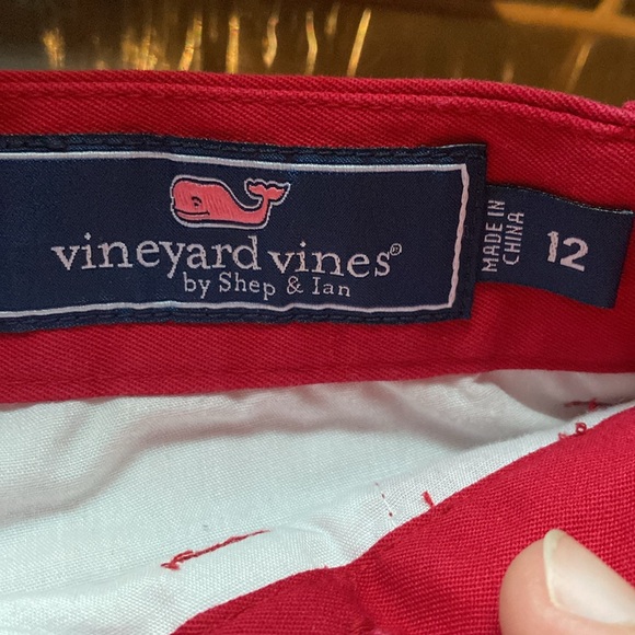 RARE red vineyard vines Boys khaki pants - Picture 2 of 3